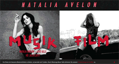 Desktop Screenshot of natalia-avelon.com